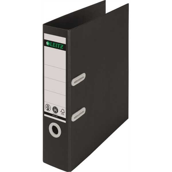Mappi Leitz Recycle180° A4 80mm musta