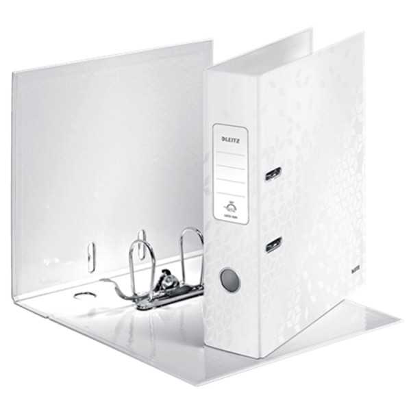 Kartonkimappi LeitzWOW A4 80 mm valkoi