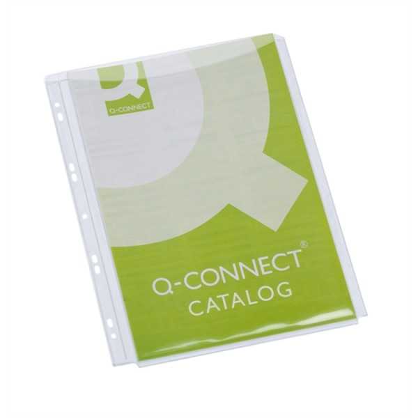 Paljetasku Q-ConnectA4 PVC 0.18/5