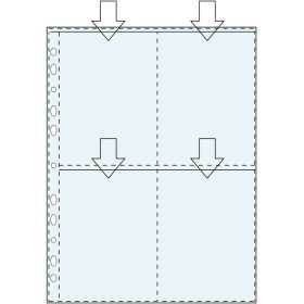 Valokuvatasku 10X15A4 PP 4 taskua/10