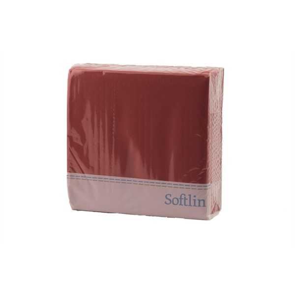 Lautasliina Softlin39 cm punainen/50