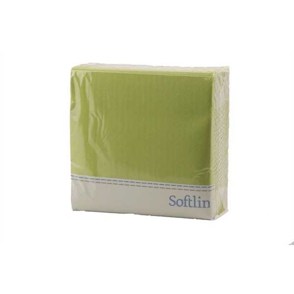 Lautasliina Softlin39 cm lime/50