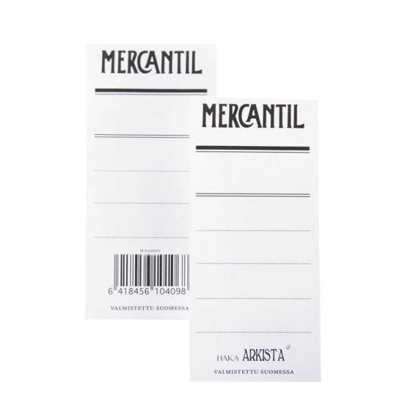 Mapin etikettiMercantil pun/100
