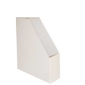 Lehtikotelo Ecoboxpahvi valkoinen/3