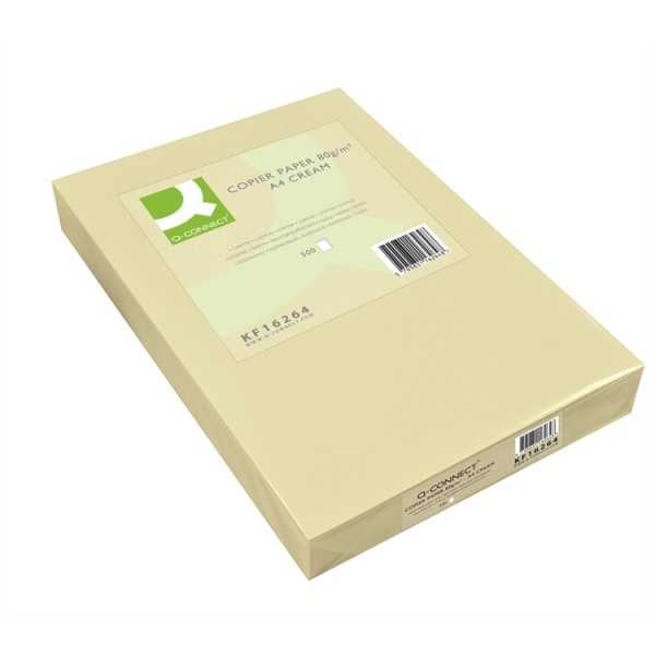 Kopiopap Q-Connect A4 80g kerma/500
