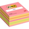 Kuutio Post-it 202876X76mm neonpunainen