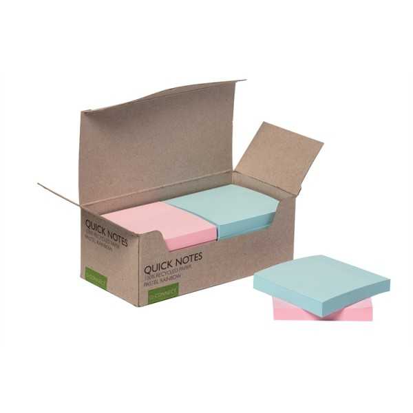Viestilappu Q-Connect Eko 76x76mm pas/12