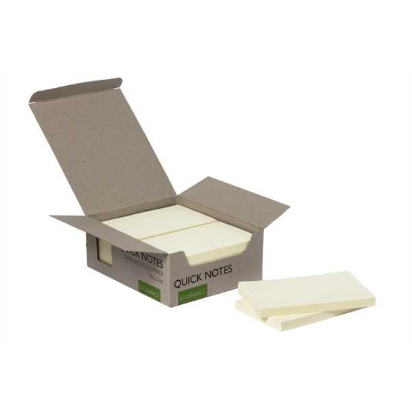 Viestilappu Q-Connect Eko76x127mm kel/12