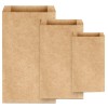 Paperipussi mini 270x150x70 ruskea/500