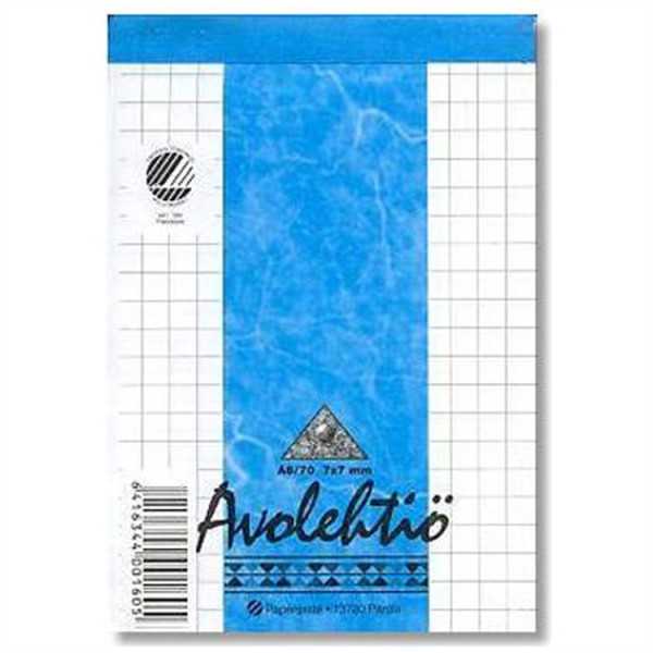 Avolehtiö A6/70 7X7perforoitu Jmerkki