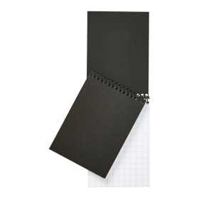 Muistilehtiö A7/40musta