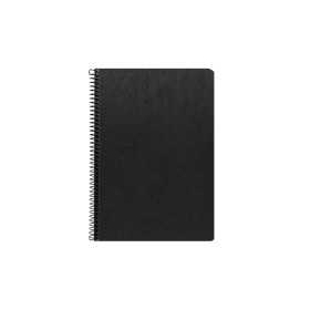 Kierrevihko A5/80 musta pahvikansi