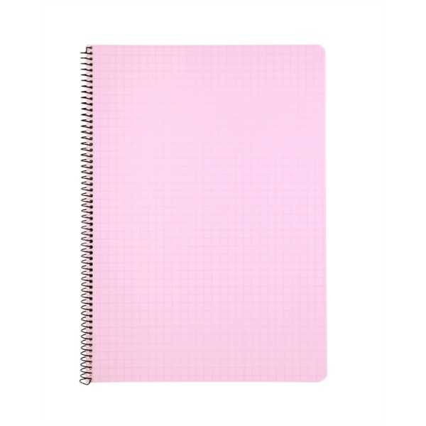 Kierrevihko A4/80 muovikantinen rosa