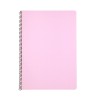 Kierrevihko A4/80 muovikantinen rosa