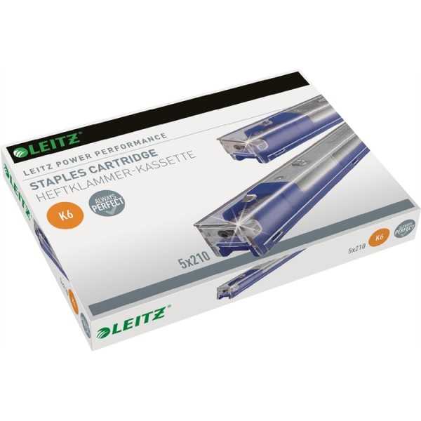 Nastakasetti Leitz K6 26/6 5x210 sininen