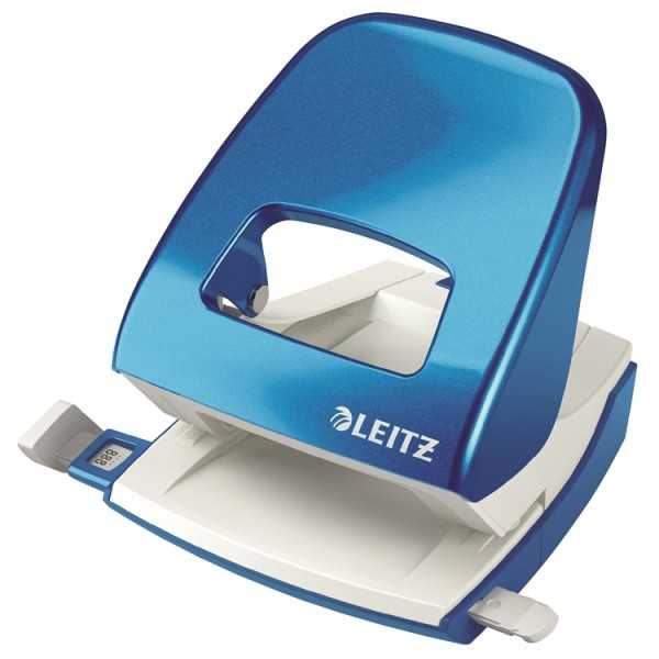 Lävistäjä Leitz WOW5008 8cm sininen