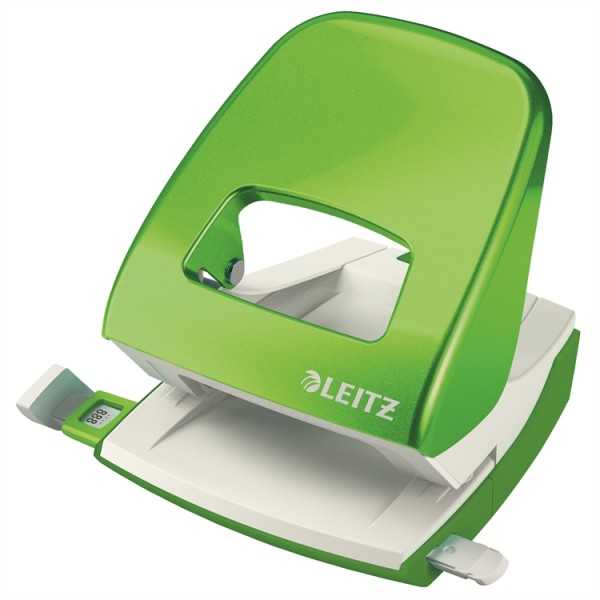 Lävistäjä Leitz WOW5008 8cm vihreä
