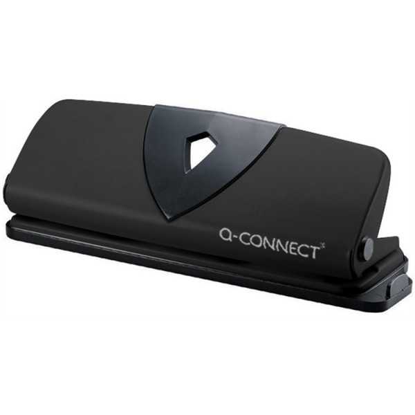Lävistäjä Q-Connect8x8x8 4-reikä musta