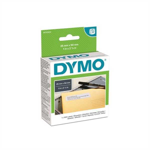 Tarra Dymo LW 54x25mm osoite/500