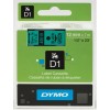Tarrakasetti Dymo 45019 12mm vih/musta