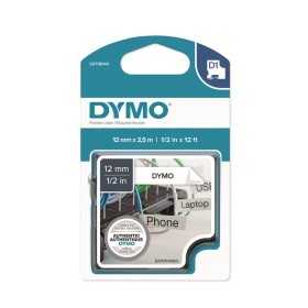 Tarrakasetti Dymo D1nylon 12mm val/mus