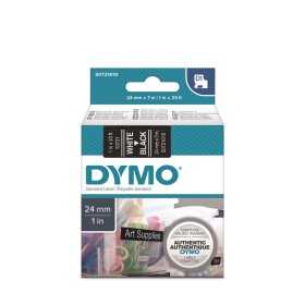 Tarrakasetti Dymo 45811 24mm musta/valk