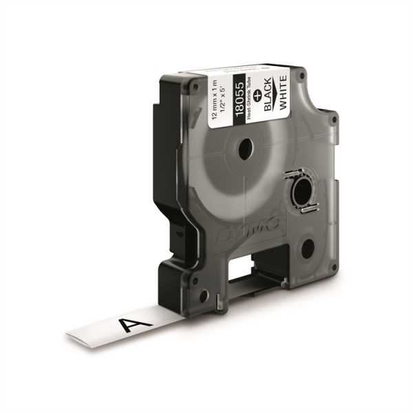 Kutistesukka Dymo Rhino 18055 12 mm valk