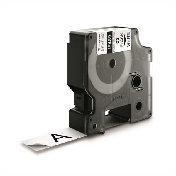 Tarrakasetti Dymo Rhino 18489 19mm valk