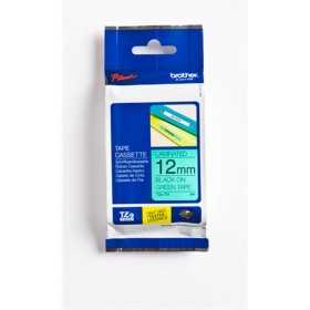 Tarrakasetti BrotherTZe731 12mm vih/mus