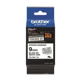Tarrakasetti BrotherTZeS221 9mm val/mu