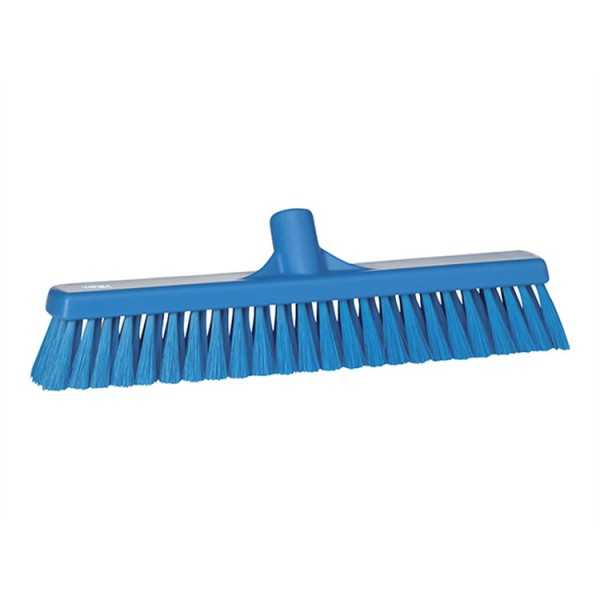 Lattiaharja Vikan 410 mm pehmeä sininen