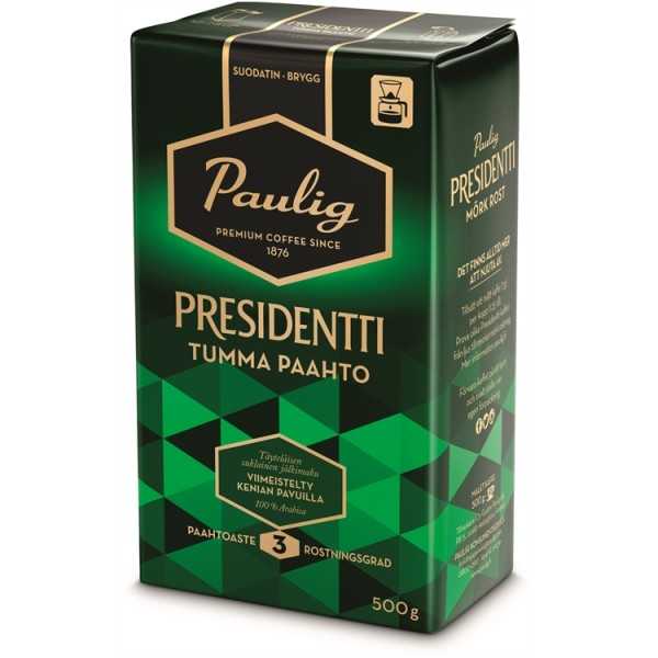 Kahvi Presidentti Tumma Paahto SJ 500g