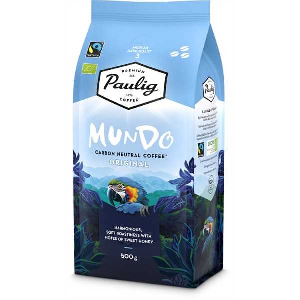 Kahvi Paulig Mundoluomu RK papu 500g