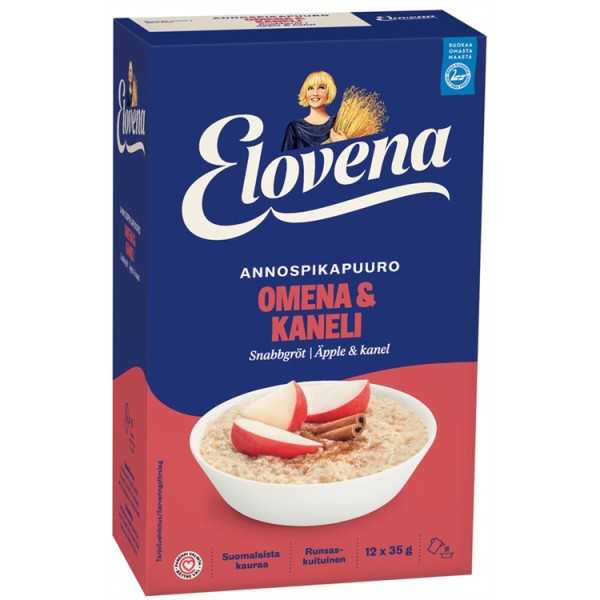 Annospuuro ElovenaOmena-Kaneli 35g/12