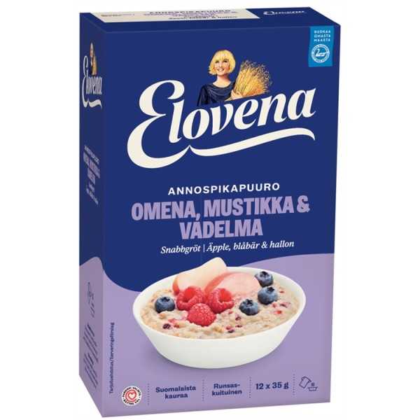 Annospuuro Elovena ome-must-vad 35g/12