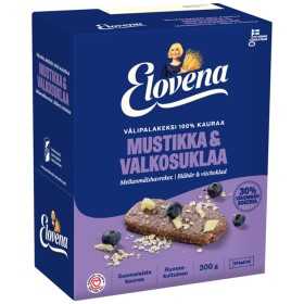 Välipalakeksi mustikka-valkosuklaa30g/10