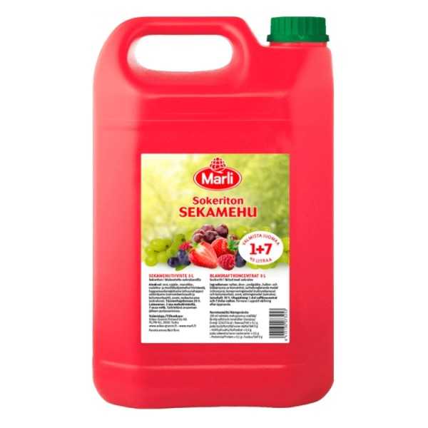 SekajuomatiivisteMarli sokeriton 5 l