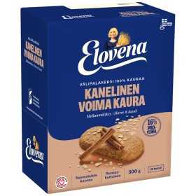 Välipalakeksi Elovena voimakaura 30g/10