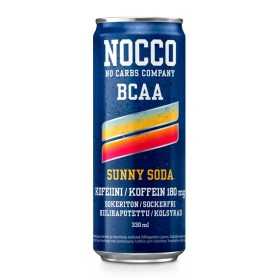 Energiajuoma Nocco BCAA Sunny Soda 0,33l