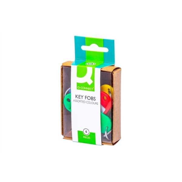 Avaimenperä Q-Connect värilajitelma/6