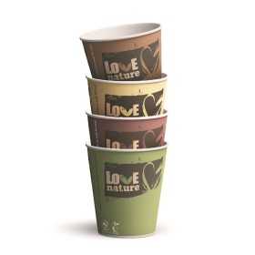 Kuumakuppi biohajoava 250 ml/80