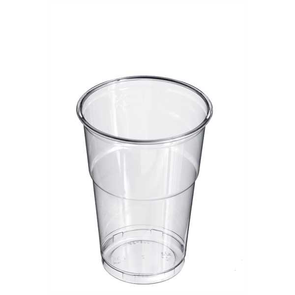 Muovipikari PET kirkas 250 ml/50
