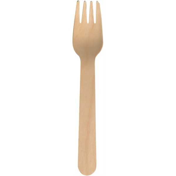 Ruokahaarukka puinen16,5 cm FSC/100