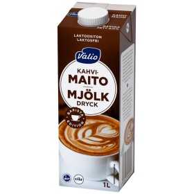 Kahvimaito Valiolaktoositon UHT 1l