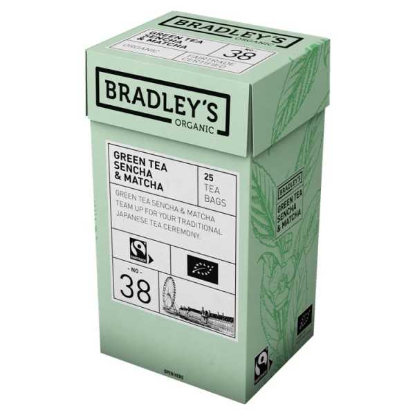 Tee Bradley's Sencha & Matcha 25kpl/4