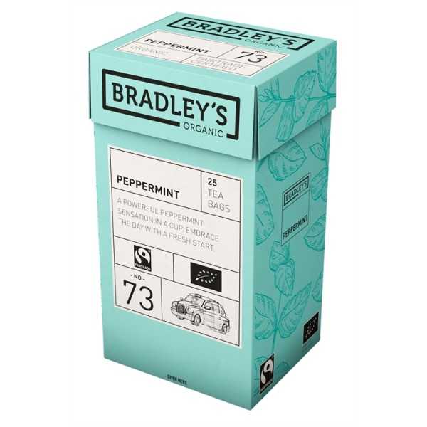 Tee Bradley's Organic Peppermint 25kpl/4