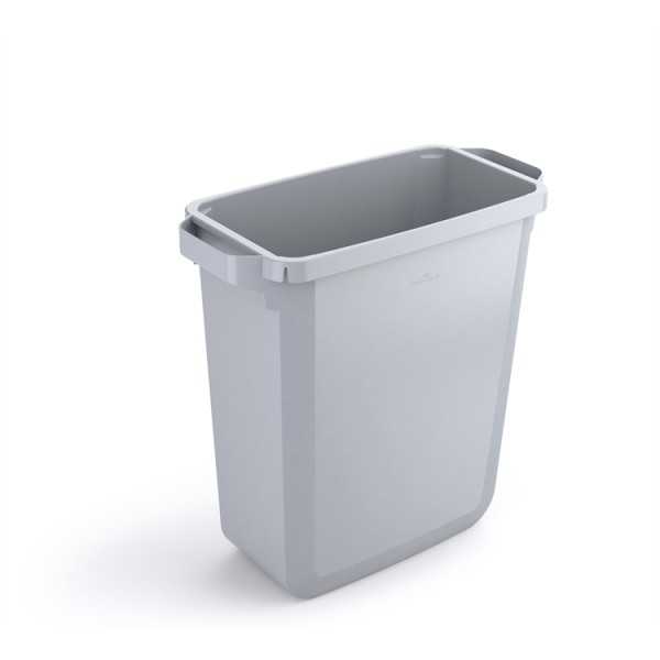 Jäteastia Durabin harmaa 60 l suora