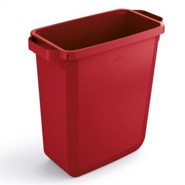 Jäteastia Durabin punainen 60 l suora
