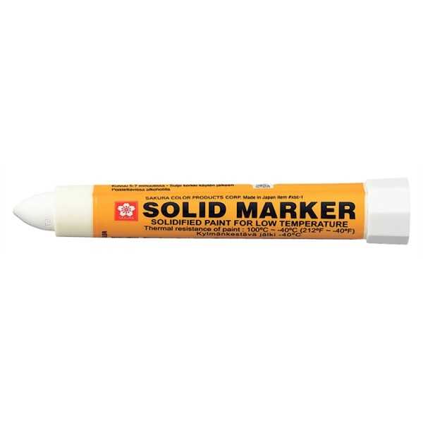 Maalikynä Sakura Solid XSC-T valkoinen