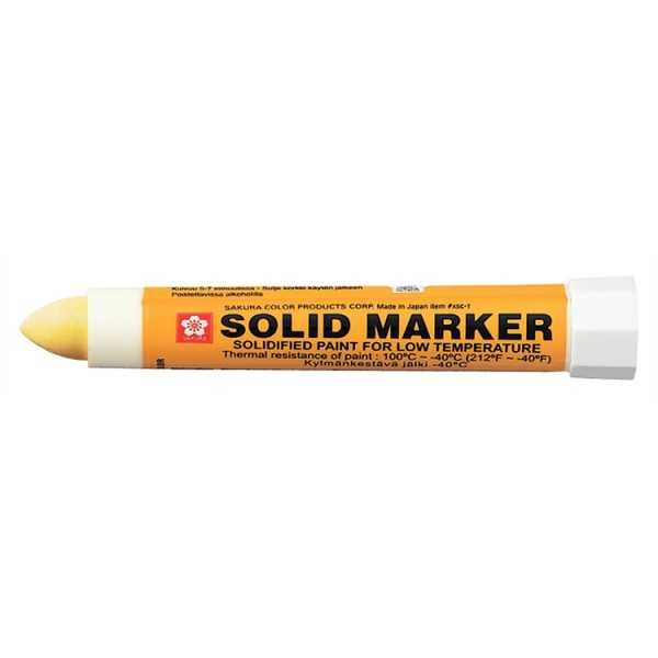 Maalikynä Sakura Solid XSC-T keltainen